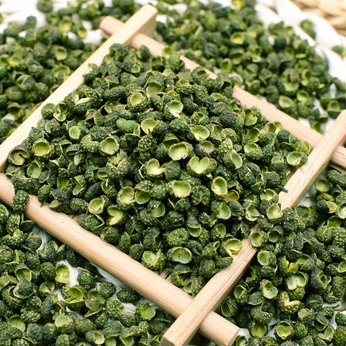 Hạt Xuyên Tiêu Xanh Tứ Xuyên Loại 1 (Gói 500g) - Hoa Tiêu Thơm Nồng, Vị Tê Đầu Lưỡi Đặc Trưng Luka Food