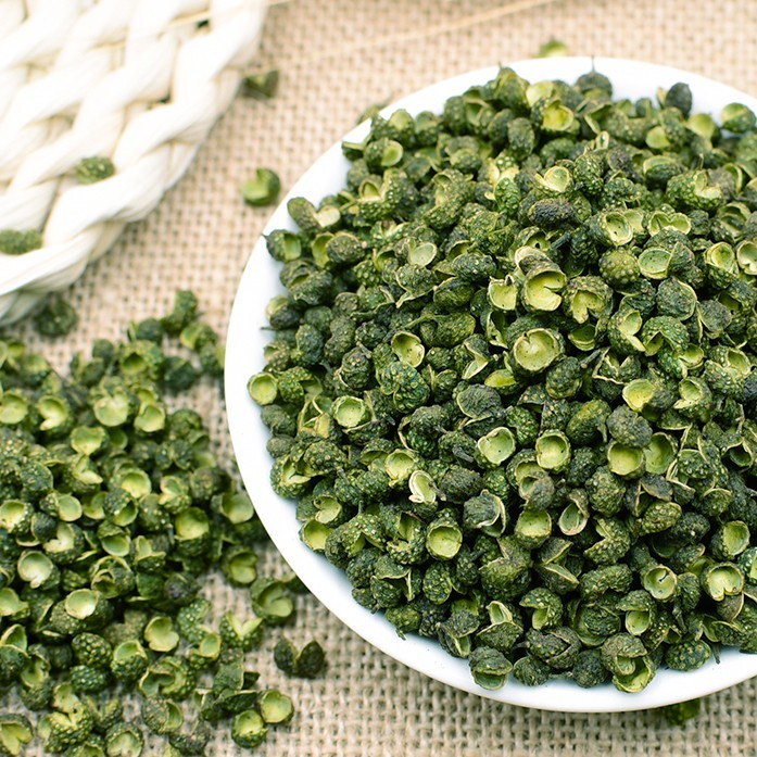 Hạt Xuyên Tiêu Xanh Tứ Xuyên Loại 1 (Gói 500g) - Hoa Tiêu Thơm Nồng, Vị Tê Đầu Lưỡi Đặc Trưng Luka Food