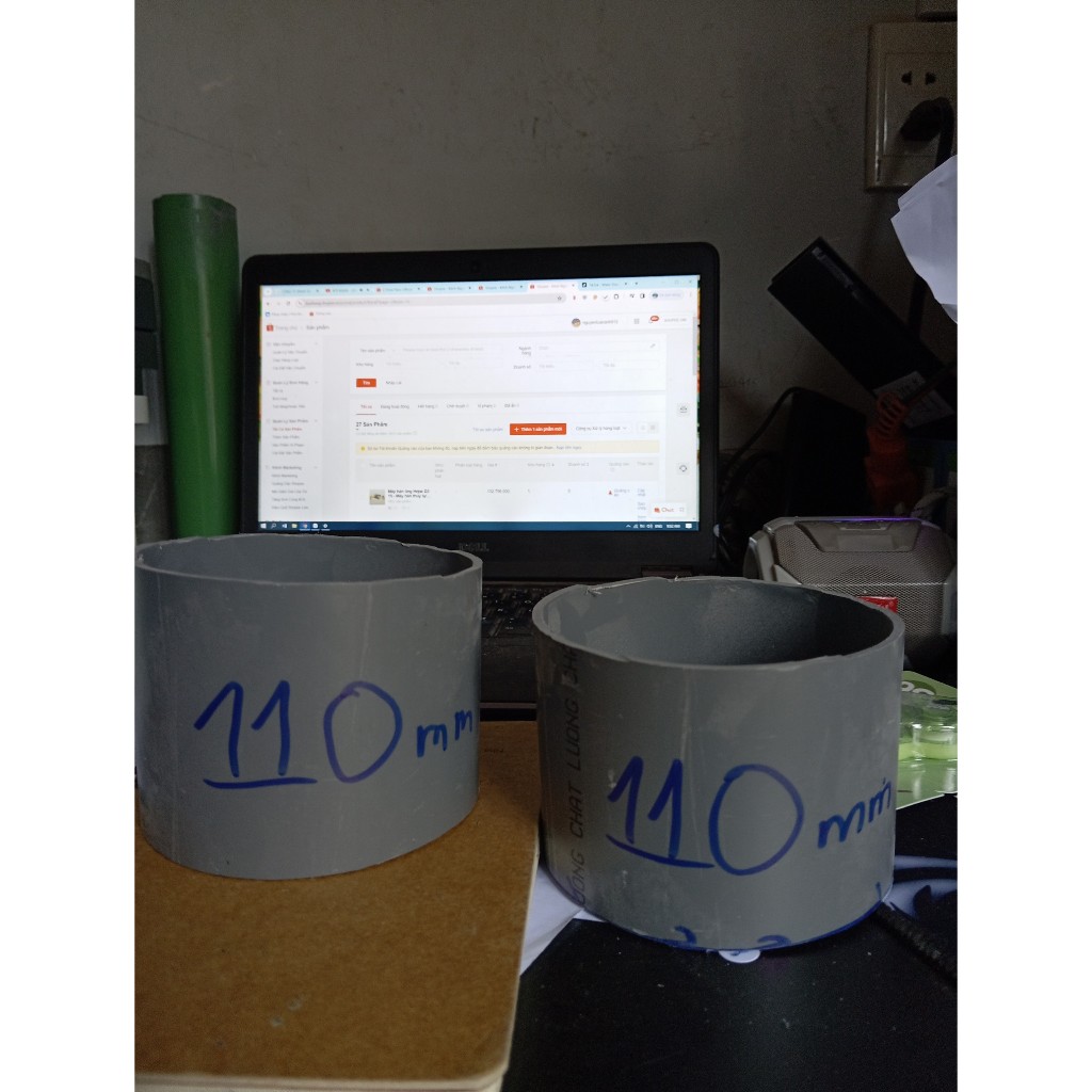 Đoạn ống ngắn pvc 110 - ống pvc 110 ngắn | Shopee Việt Nam