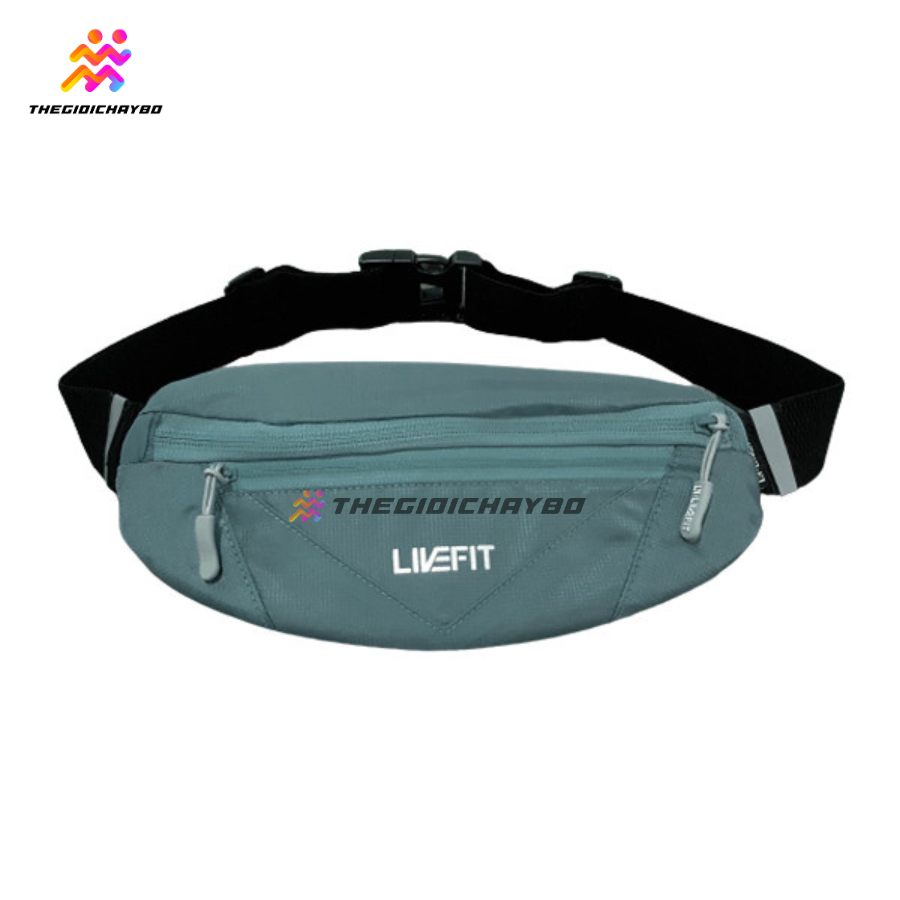 Đai chạy bộ LIVEFIT cao cấp WB0924 - Mềm mại - Thoáng khí - Nhẹ - Bền bỉ