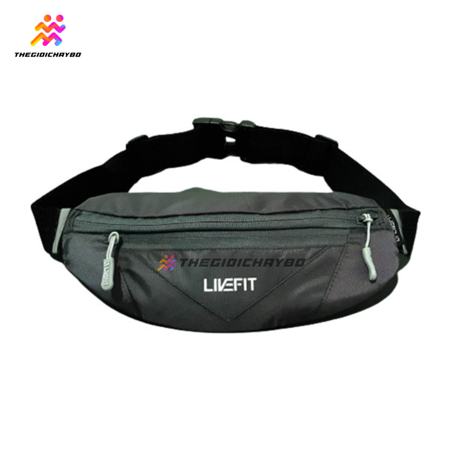 Đai chạy bộ LIVEFIT cao cấp WB0924 - Mềm mại - Thoáng khí - Nhẹ - Bền bỉ