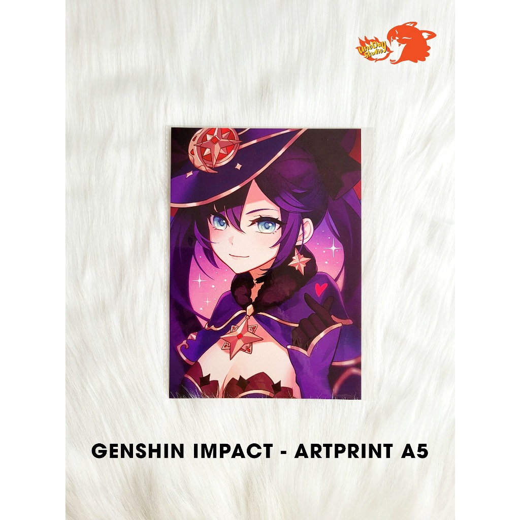 ARTPRINT GENSHIN IMPACT CHARACTERS UnoDay Studio Shopee Việt Nam