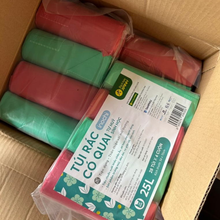 Lô túi rác tiện dụng Soji 4 cuộn x 10L và 4 cuộn x 25L và 4 cuộn x 50L ...