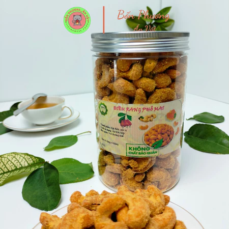 Hạt Điều Bốn Phương Ăn Vặt - Hạt Điều Phô Mai/Hạt Điều Rang Tỏi Ớt/Hạt Điều Xếp Hoa Xuất Xứ Bình Phước