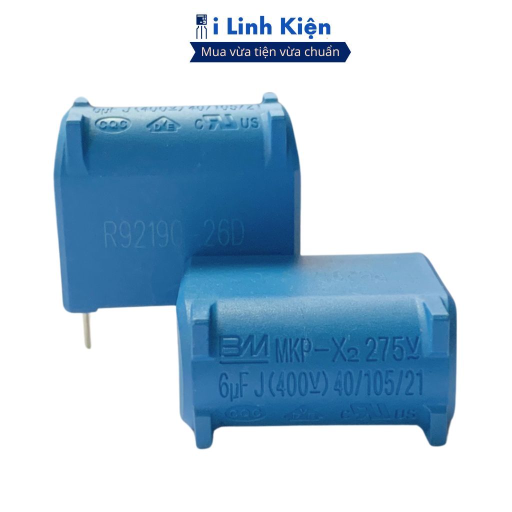 Tụ bếp từ 0.24UF 0.27UF 0.33UF 2UF 4UF 5UF 6UF 7UF 8UF 10UF đảm bảo chất lượng ilinhkien.