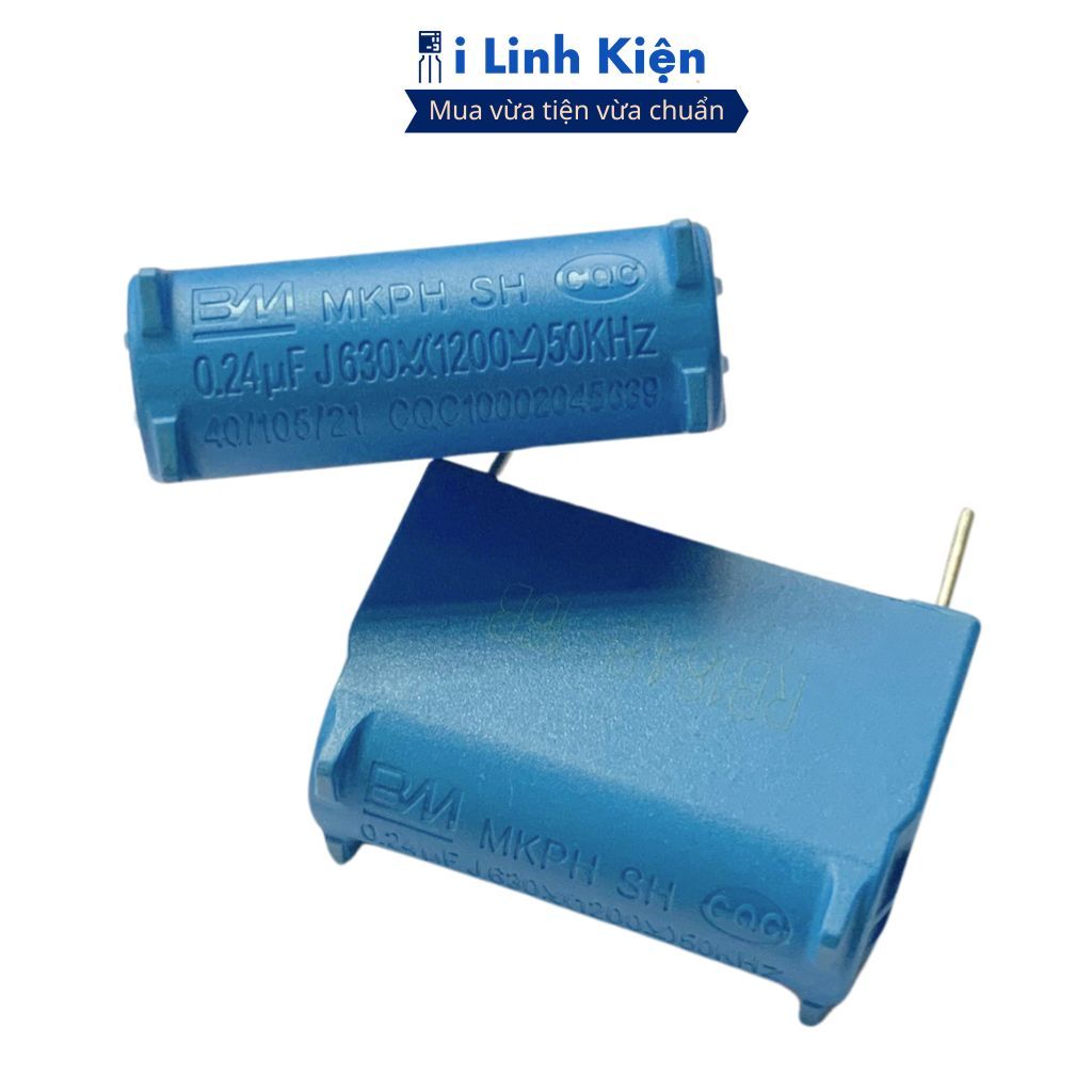 Tụ bếp từ 0.24UF 0.27UF 0.33UF 2UF 4UF 5UF 6UF 7UF 8UF 10UF đảm bảo chất lượng ilinhkien.