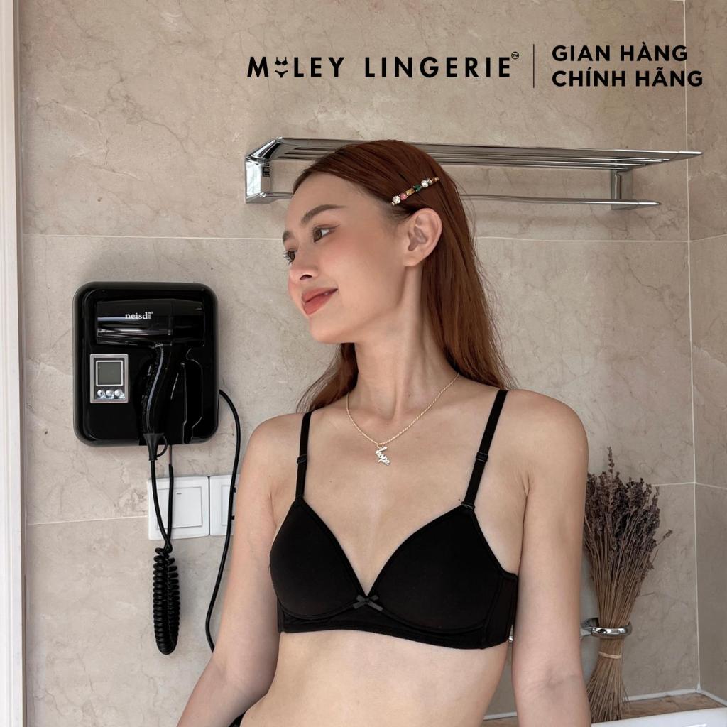 Ảnh Bộ Đồ Lót Cotton Không Gọng Mút Mềm Nâng Ngực MiLey Lingerie BRW0X015-BCS0X04 3