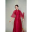Áo Dài Nữ 𝐂𝐂𝐇𝐀𝐓 Thiên Sương Chất Tafta Phối Tay Voan Cao Cấp 23NDB8001OT