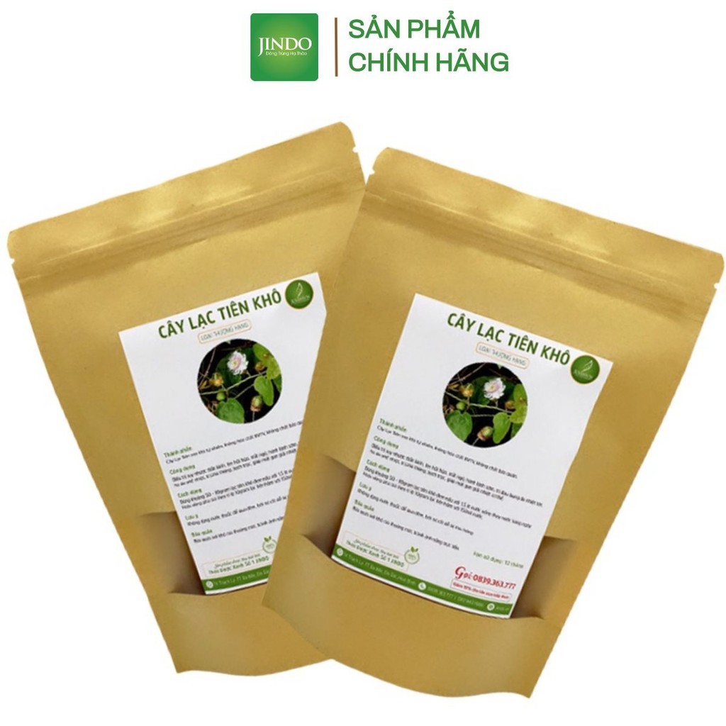 Cây lạc tiên khô loại thượng hạng JINDO 1kg hỗ trợ tốt cho giấc ngủ