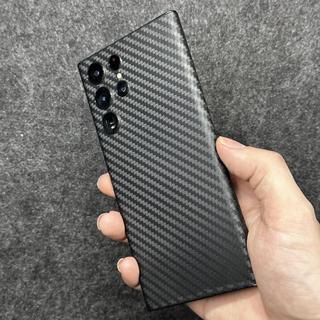 Miếng Dán Lưng Carbon Đen Cho Điện Thoại SAMSUNG