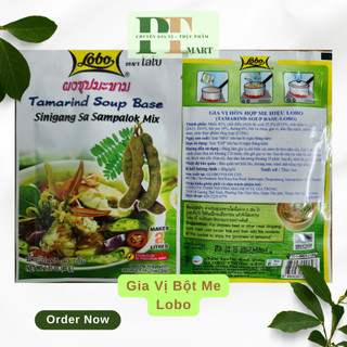 Gia vị bột me nấu canh chua / Lẩu me gói 40gr hiệu Lobo Thái. Chính hãng