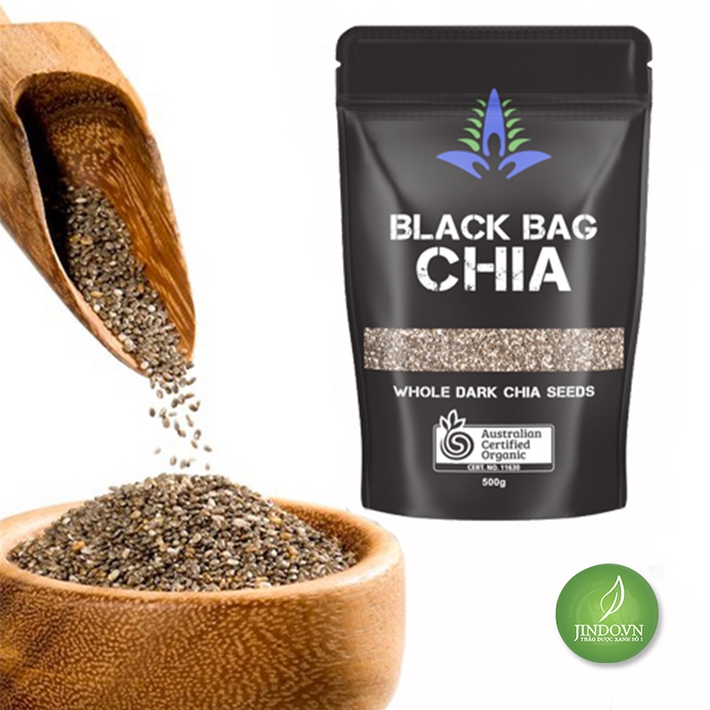 Hạt chia Black -Sản Phẩm Jindo Chống lão hóa da, giúp tăng cường sức khỏe, giảm béo