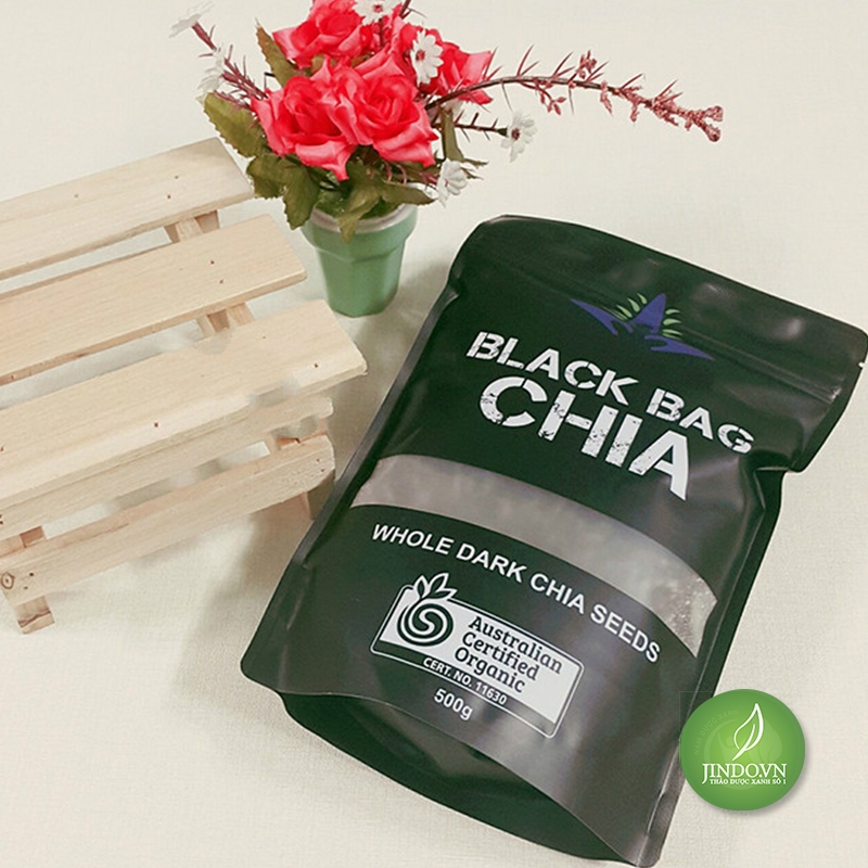 Hạt chia Black -Sản Phẩm Jindo Chống lão hóa da, giúp tăng cường sức khỏe, giảm béo