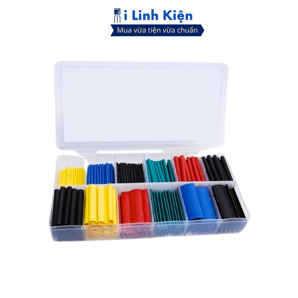 Gen co nhiệt bọc pin cách điện đầy đủ các màu đóng hộp chính hãng ilinhkien