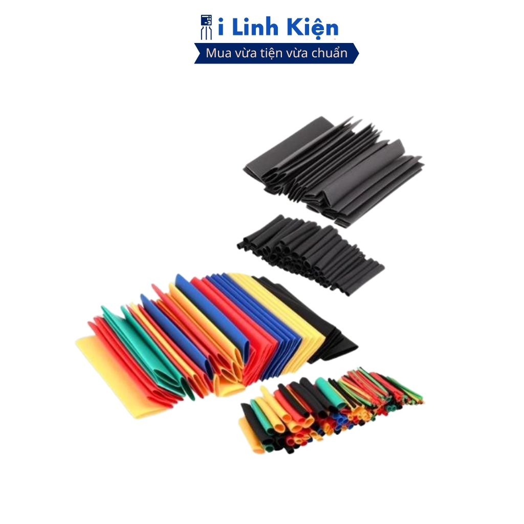 Gen co nhiệt bọc pin cách điện đầy đủ các màu đóng hộp chính hãng ilinhkien