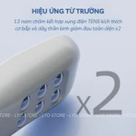 Máy massage cổ vai gáy 8D-G79 cao cấp, Mát xa cổ 8 đầu xung điện kép & chườm nóng nhiệt hồng ngoại — ảnh 4