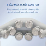 Máy massage cổ vai gáy 8D-G79 cao cấp, Mát xa cổ 8 đầu xung điện kép & chườm nóng nhiệt hồng ngoại — ảnh 5