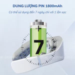 Máy massage cổ vai gáy 8D-G79 cao cấp, Mát xa cổ 8 đầu xung điện kép & chườm nóng nhiệt hồng ngoại — ảnh 7