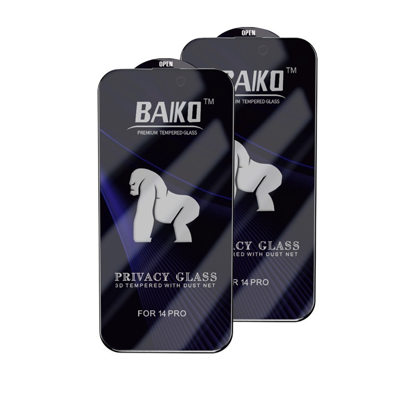 Ảnh Kính cường lực KINGKONG BAIKO độ cứng 9H siêu mượt siêu bền cho lph 15 14 13 12 11 7 8 Plus Xr X XS 2