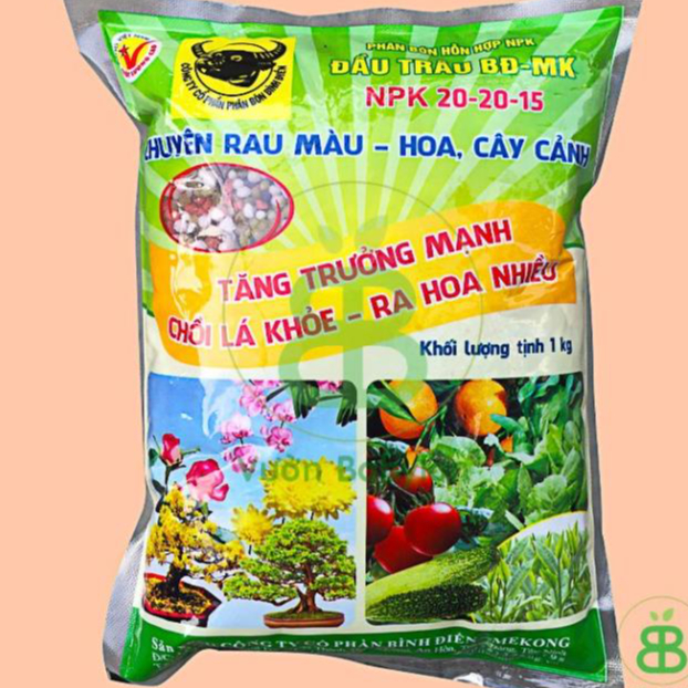 Phân Bón Đầu Trâu NPK 20-20-15 npk 17-17-17 NPK 30-10-10 TE Giúp Cây Ra ...