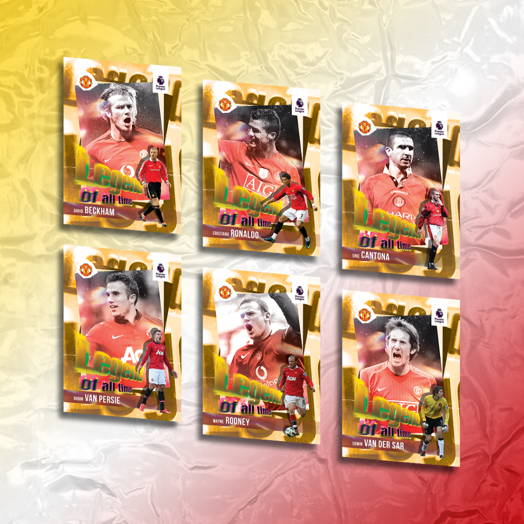 Thẻ cầu thủ bóng đá MANCHESTER UNITED LEGEND OF ALL TIME | SKY LABELS ...