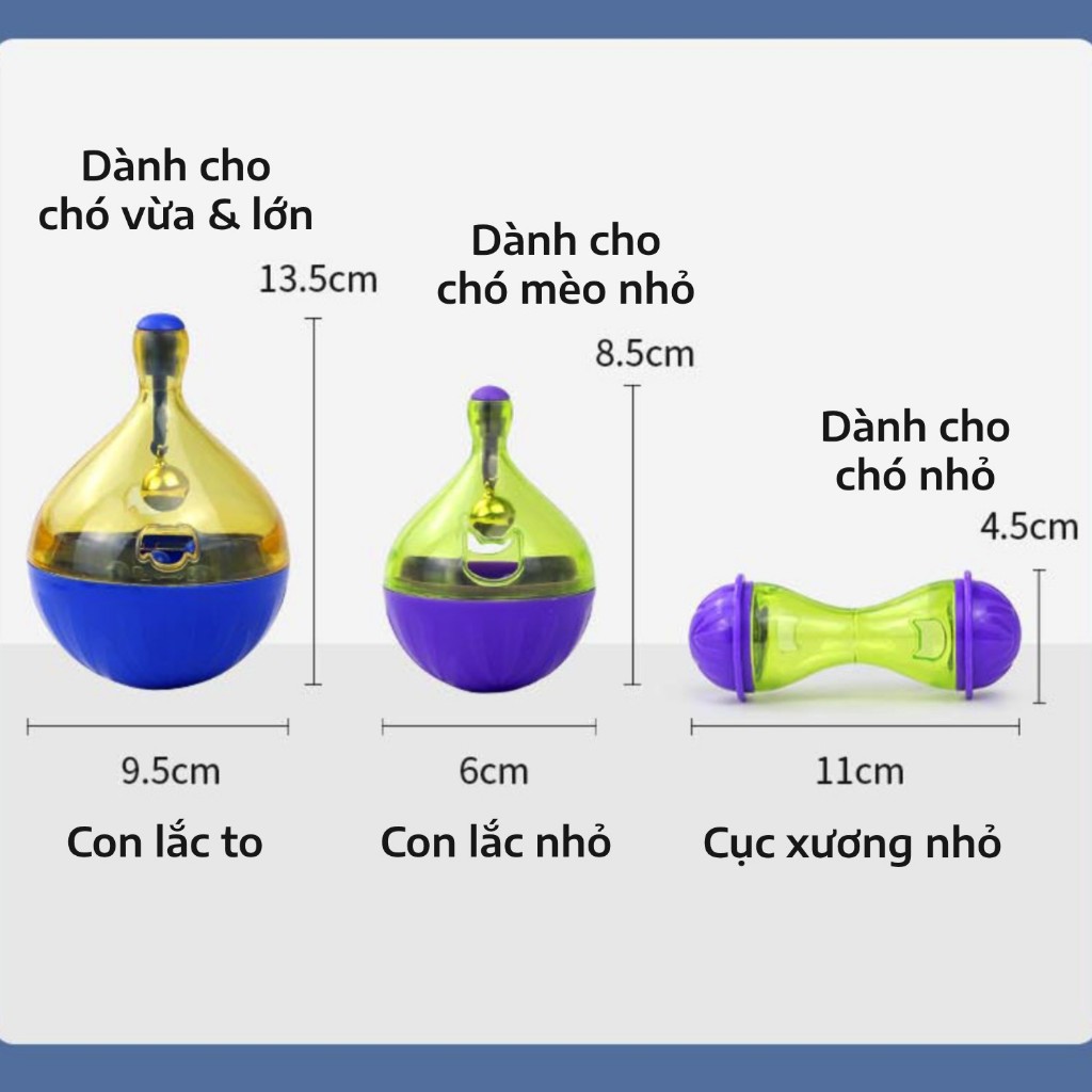 Đồ chơi lật đật nhả đồ ăn cho chó mèo - Đồ chơi huấn luyện chó mèo giải trí thú cưng thông minh