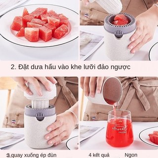 Dụng cụ vắt cam ép hoa quả 2 trong 1 ,Vắt cam chất liệu nhựa luá mạch