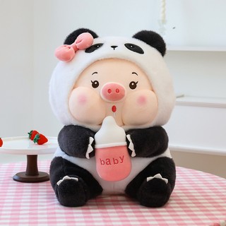 ( TẶNG QUÀ ĐÈN NGỦ CẮM )Gấu Bông Lớn Heo Panda Sữa Size 40cm Hàng Cao Cấp Mềm Mịn Size 50cm MEILI STORE