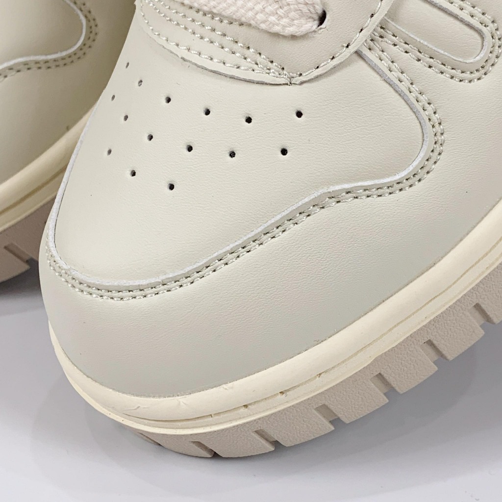 Giày Thể Thao đế xám và nâu, sneaker thể thao nam nữ cổ thấp, tăng chiều cao. - ảnh 3