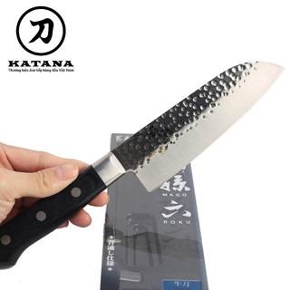 Dao bếp Nhật cao cấp KAI Imayo Santoku - Dao thái đa năng AB5457 (145mm)