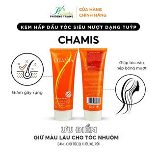 Kem ủ tóc siêu mềm mượt bổ sung collagen cho tóc yếu CHAMIS giúp phục hồi, dưỡng tóc siêu mềm 260ml