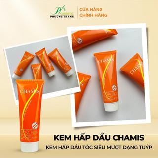 Kem ủ tóc siêu mềm mượt bổ sung collagen cho tóc yếu CHAMIS giúp phục hồi, dưỡng tóc siêu mềm 260ml