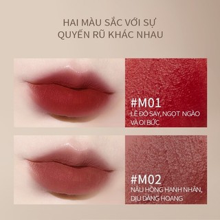 Hàng Có Sẵn Son Kem Lì ZEESEA Màu Nhung Lì Mịn Thời Trang 1.8g Hàng Mới Về