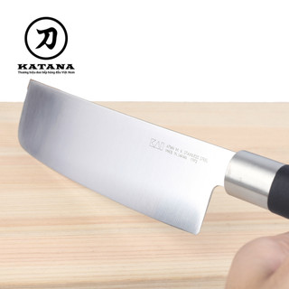 Dao thái rau củ Nhật Bản cao cấp KAI Wasabi Black Nakiri - 6716N (165mm)