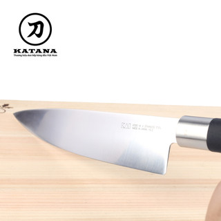 Dao thái thịt cá Nhật Bản cao cấp KAI Wasabi Black Chef - 6720C (200mm)