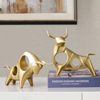 CẶP BÒ TÓT DECOR TRANG TRÍ NHÀ CỬA PHONG CÁCH BẮC ÂU SIÊU ĐẸP ĐẺ BÀN LÀM VIỆC Myd.23