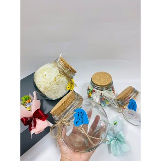 Lọ nghiêng 2 đáy thủy tinh, siêu to khổng lồ 800ml đựng 500 ngôi sao