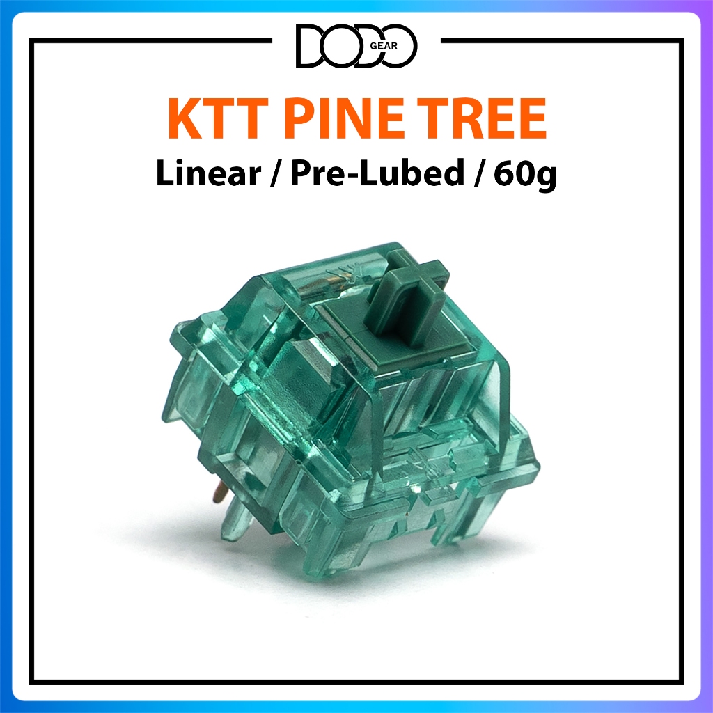 Switch KTT Pine Tree 5 PIN Linear 60g công tắc bàn phím Switch KTT ...