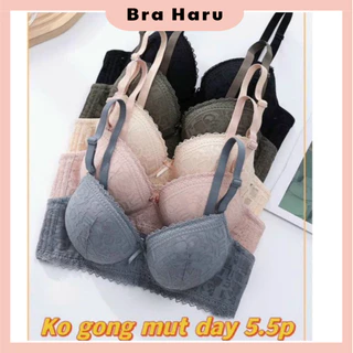 Áo Lót Ren Nữ Đệm Dày 5.5cm Không Gọng Siêu Nâng Ngực 912 CHỌN TĂNG SIZE