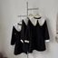 Váy Đầm Nữ Cổ Sen Kiểu Dáng Chữ A Style Pháp Hepburn Tiểu Thư - SANA CLOSET