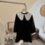 Váy Đầm Nữ Cổ Sen Kiểu Dáng Chữ A Style Pháp Hepburn Tiểu Thư - SANA CLOSET