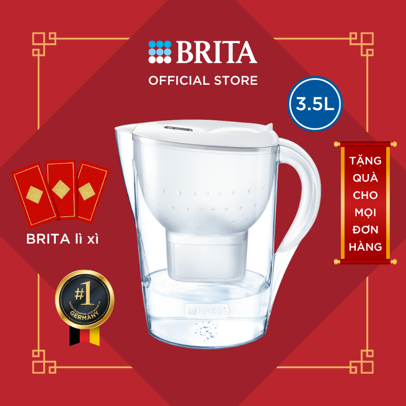 Ảnh Bình lọc nước BRITA MARELLA XL - 3,5l (có sẵn 1 lõi lọc Maxtra Plus) 2