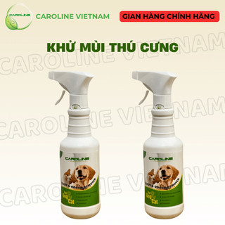Xịt khử mùi khử khuẩn vật nuôi Caroline Việt Nam - Vệ sinh, khử khuẩn, thoải mái