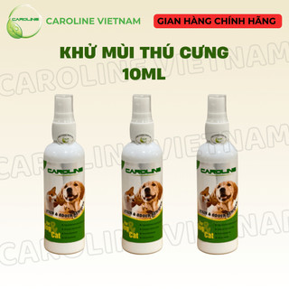 Xịt khử mùi khử khuẩn vật nuôi Caroline Việt Nam - Vệ sinh, khử khuẩn, thoải mái