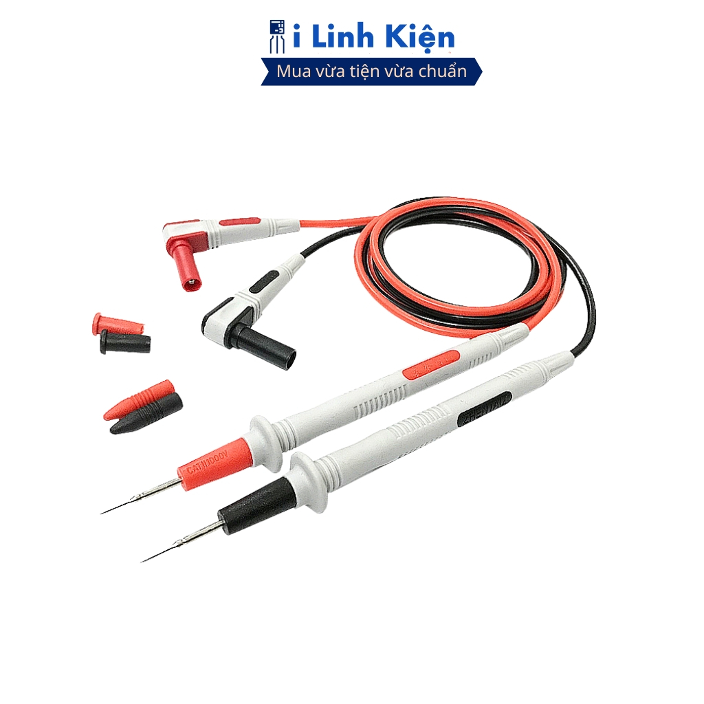 Que đo đồng hồ vạn năng loại xịn 20A dây silicon mềm mại chống cháy chống đông loại tốt ilinhkien