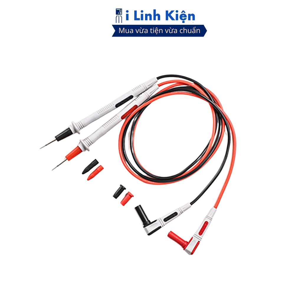 Que đo đồng hồ vạn năng loại xịn 20A dây silicon mềm mại chống cháy chống đông loại tốt ilinhkien