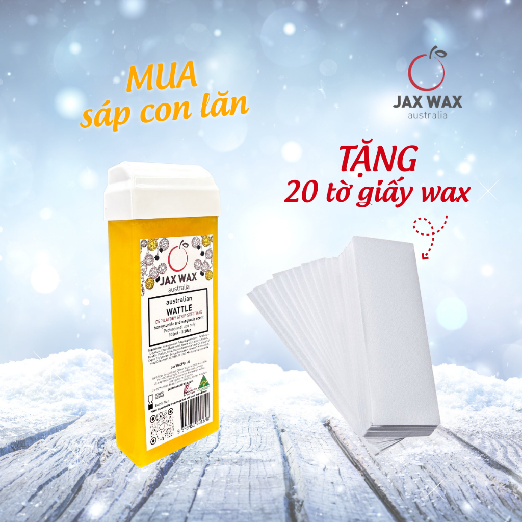 Sáp wax lông con lăn Jax Wax Australia Wattle 100ml (Úc) Shopee Việt Nam