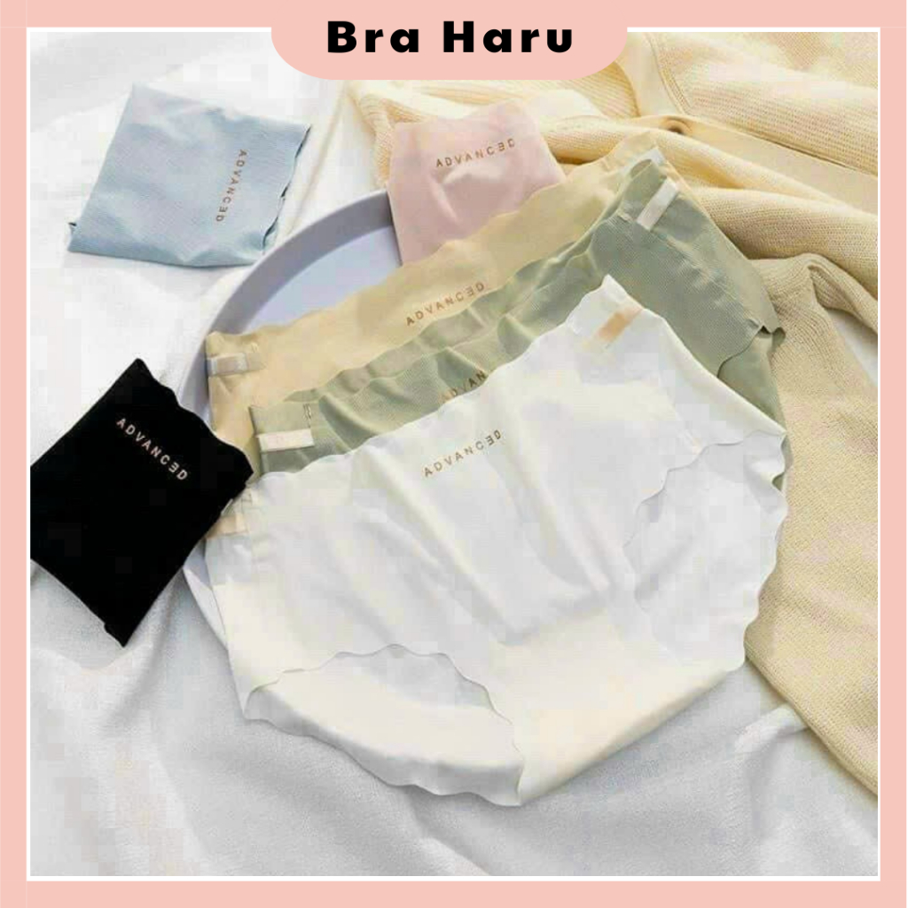 Bộ 5 Quần Lót Su Gân CO Giãn 4 Chiều Không Viền Đáy 2 Lớp Kháng Khuẩn[Q19]