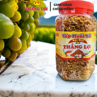Muối Tây Ninh Thắng Lợi loại ngon, tép muối tỏi ớt siêu cay hộp 250g đậm vị quê ngon vị phố