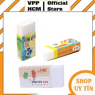 [Combo 4 Cục] Gôm tẩy Thiên Long đủ loại hàng chính hãng